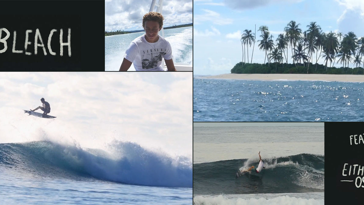 Images of Eithan Osborne from his movie Bleach.