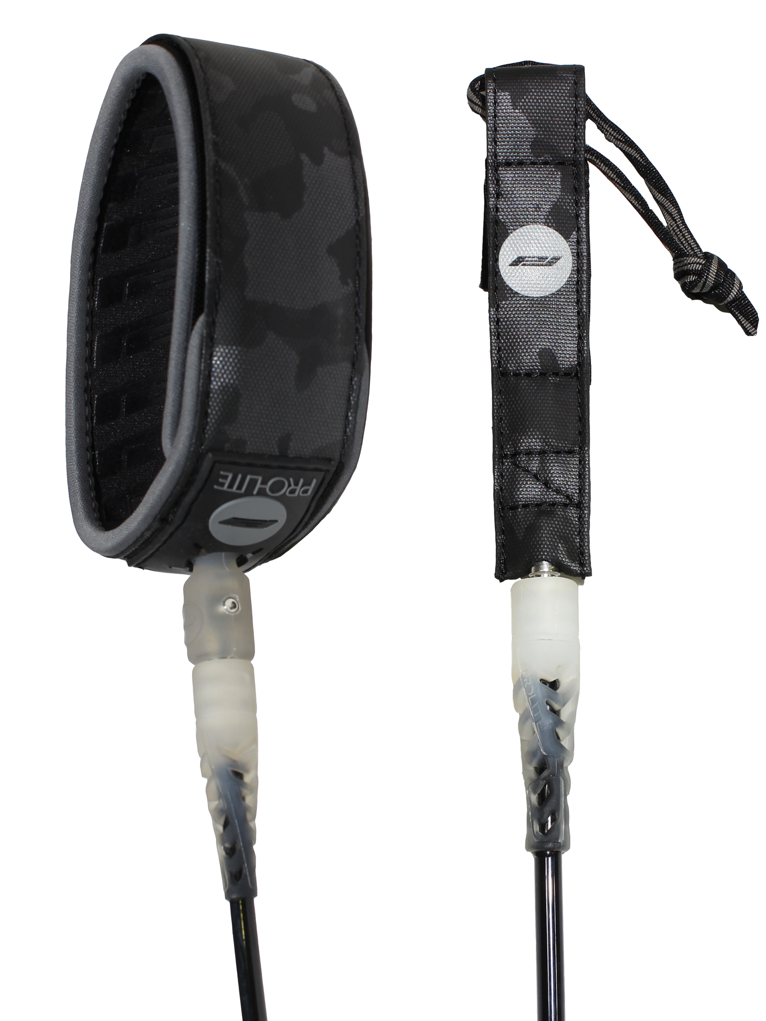 Pro-Lite 9 foot competition leash black knee cuff