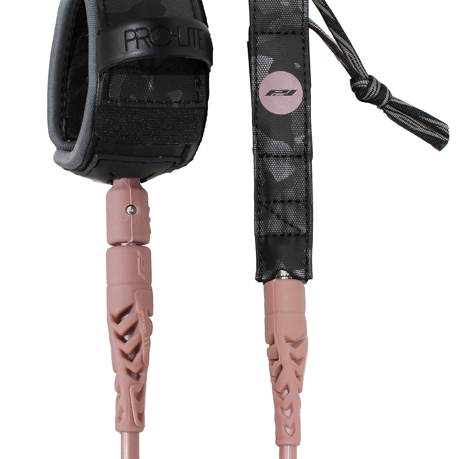 6'0 pro-lite surfboard leash-mauve