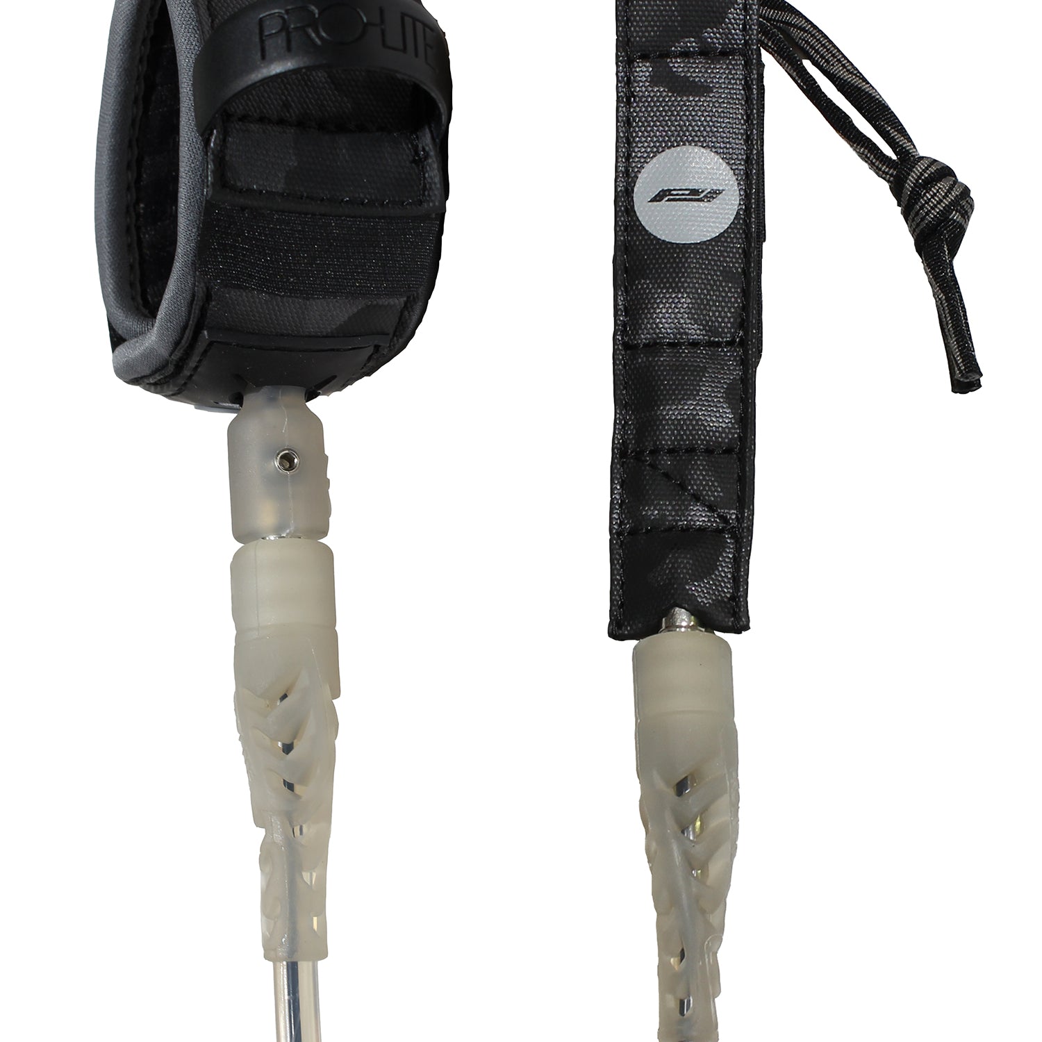 6'0 pro-lite surfboard leash-smoke with core