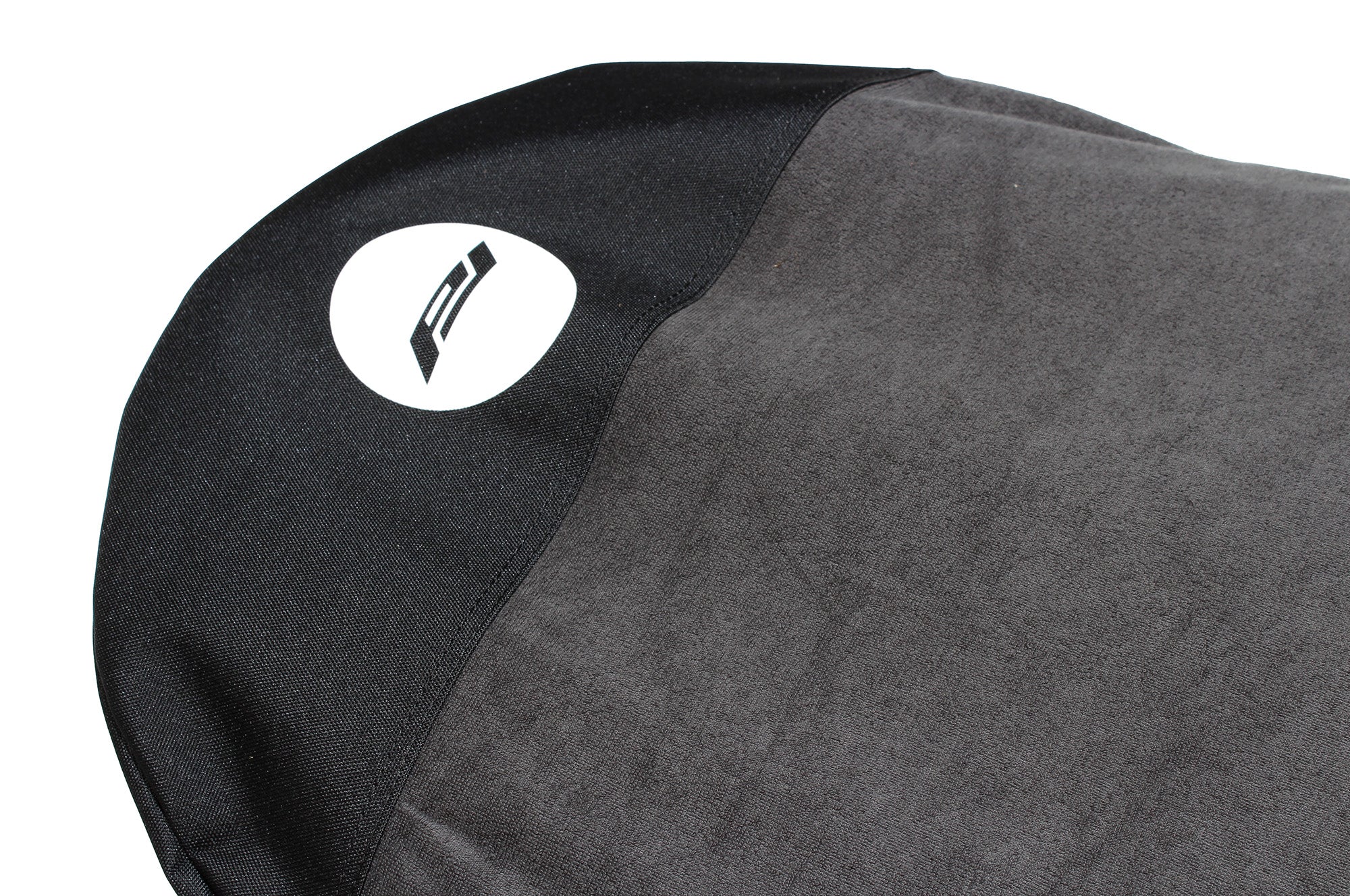 Pro-Lite longboard surfboard sock cover knit material closeup.