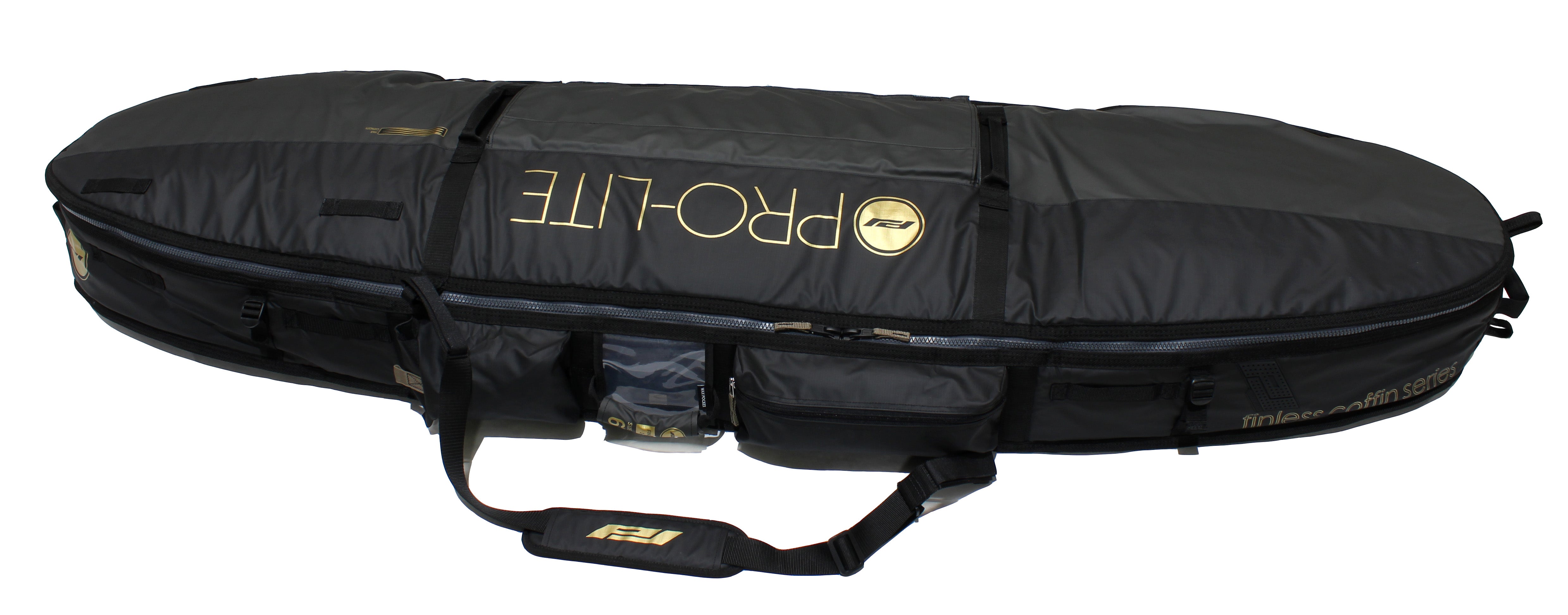 Pro-Lite finless coffin surfboard travel bag 2-3 boards