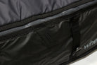 Cross ventilation points keep boards cool in pro-lite wheeled coffin surfboard travel bag.