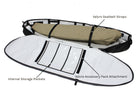finless coffin surfboard travel bag internal features