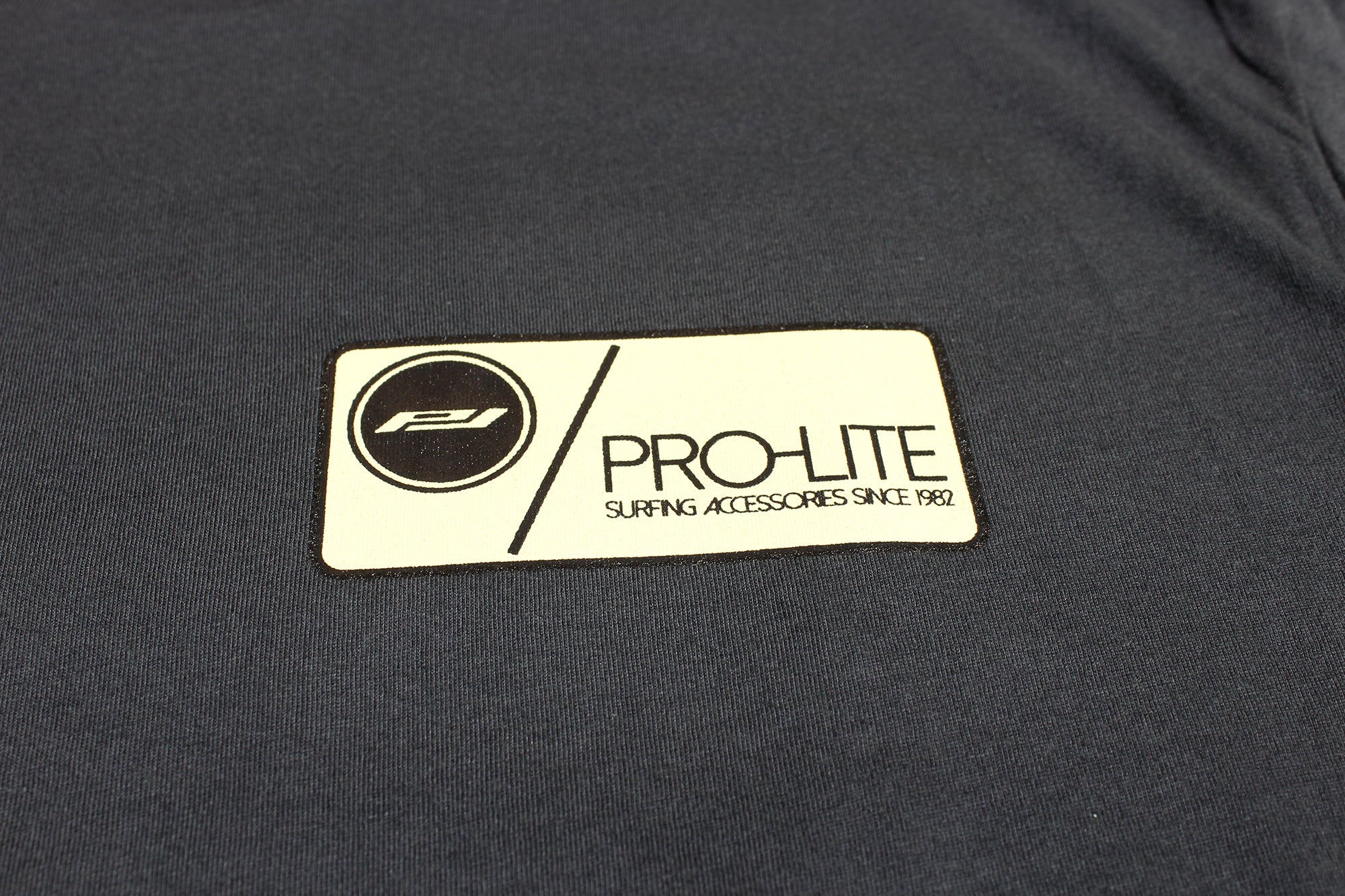 detail of material graphite shirt