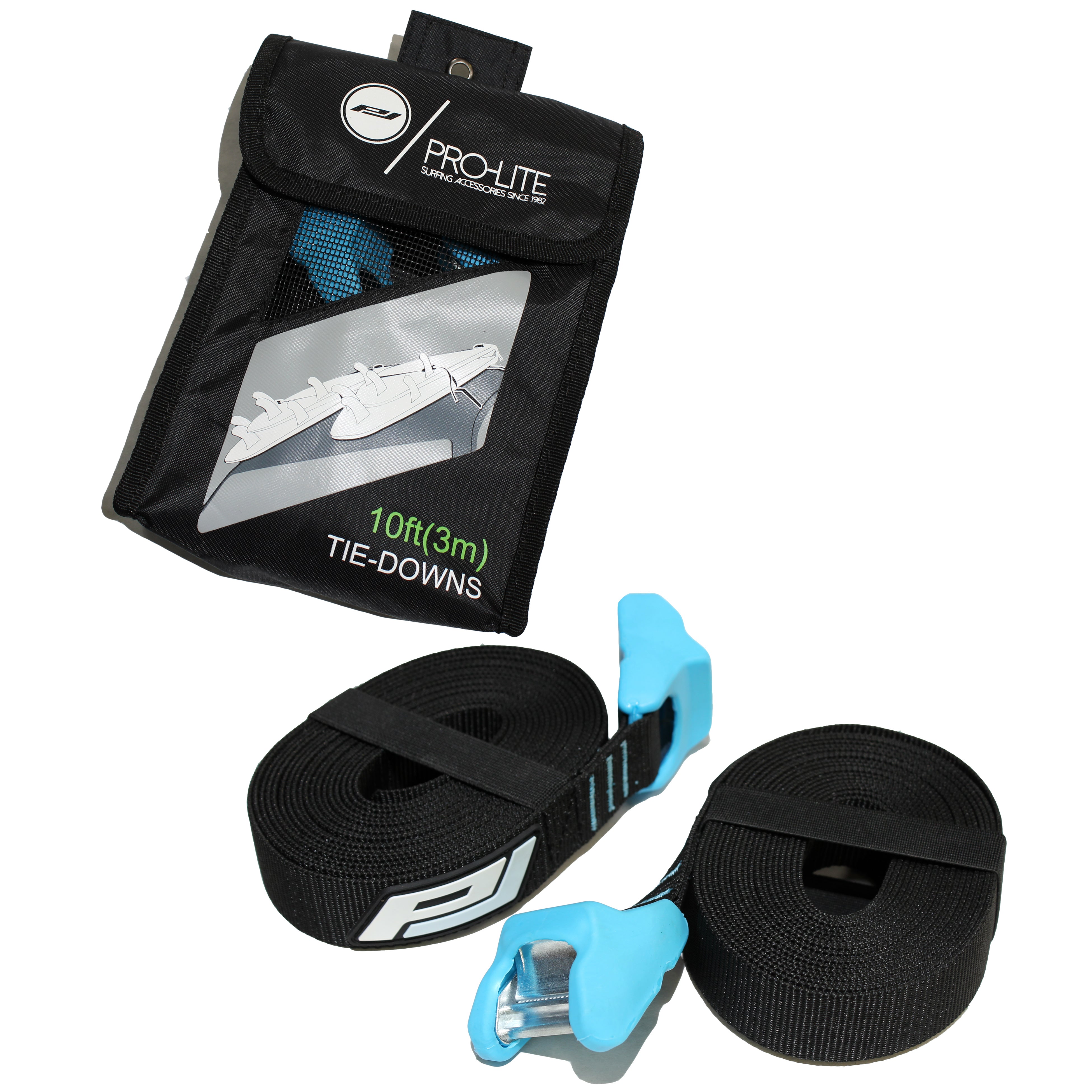 Pro-Lite surfboard tie down straps 10 feet