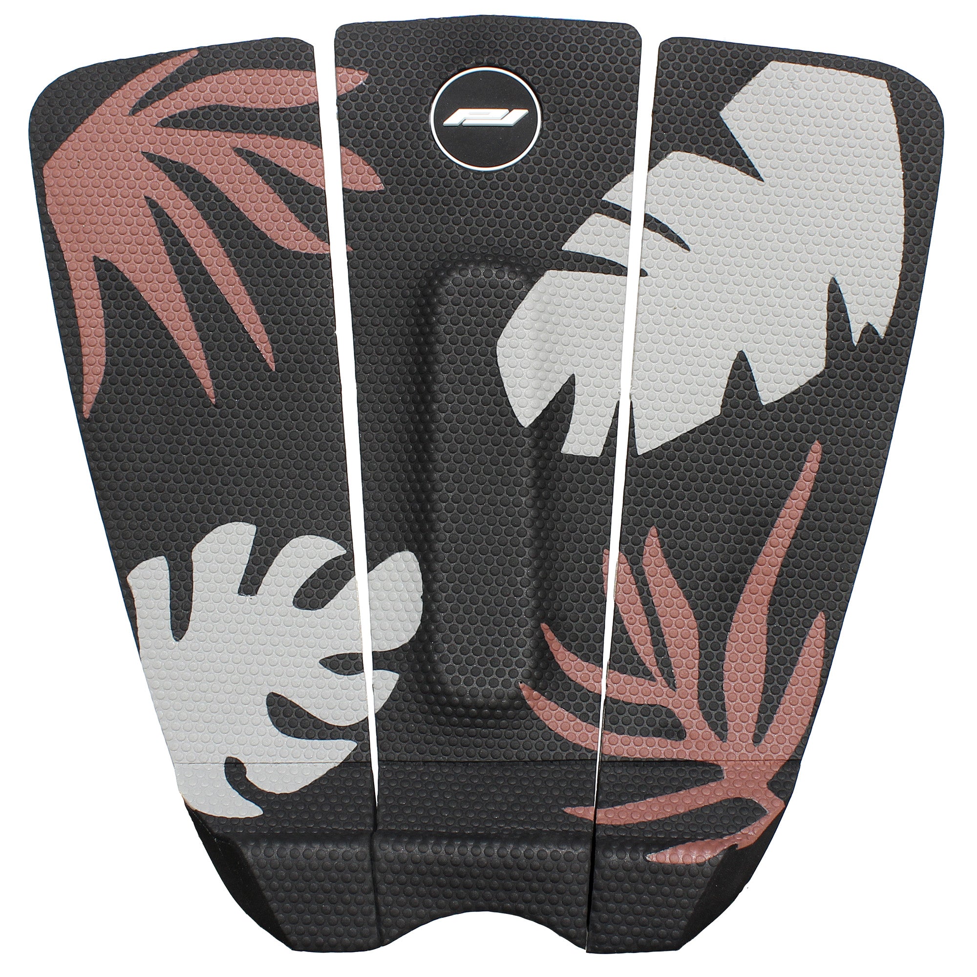Brisa Hennessy Pro Surf Traction pad black gray mauve