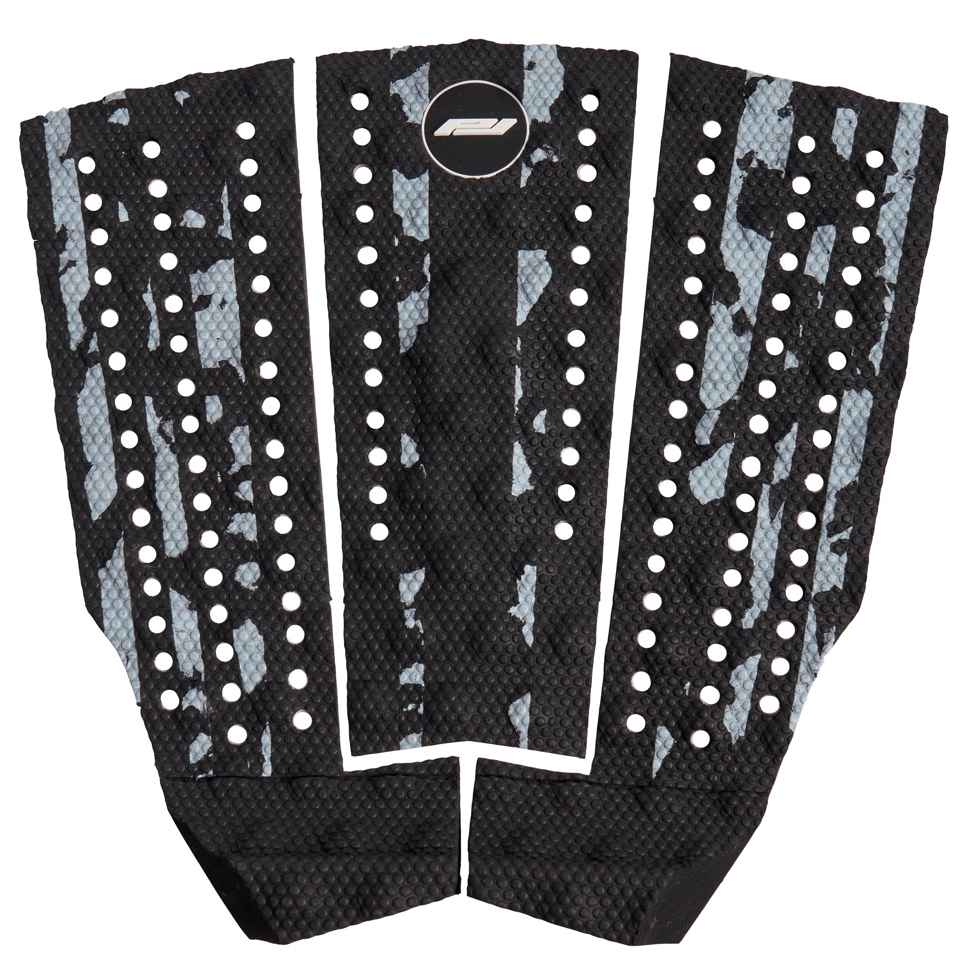 cam richards surfboard traction pad black and blue camo
