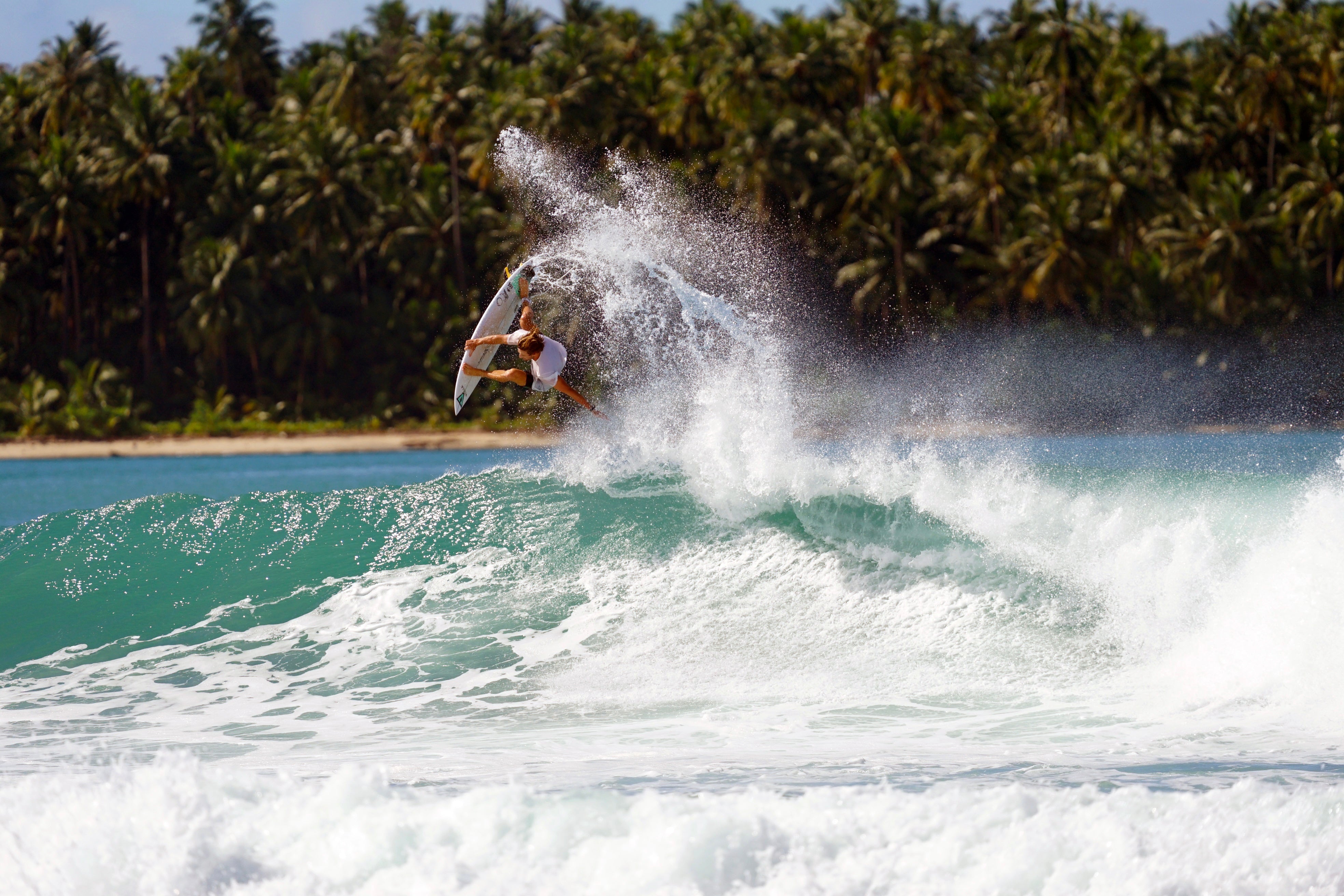 Ryan Huckabee surfing Indonesia prolite team