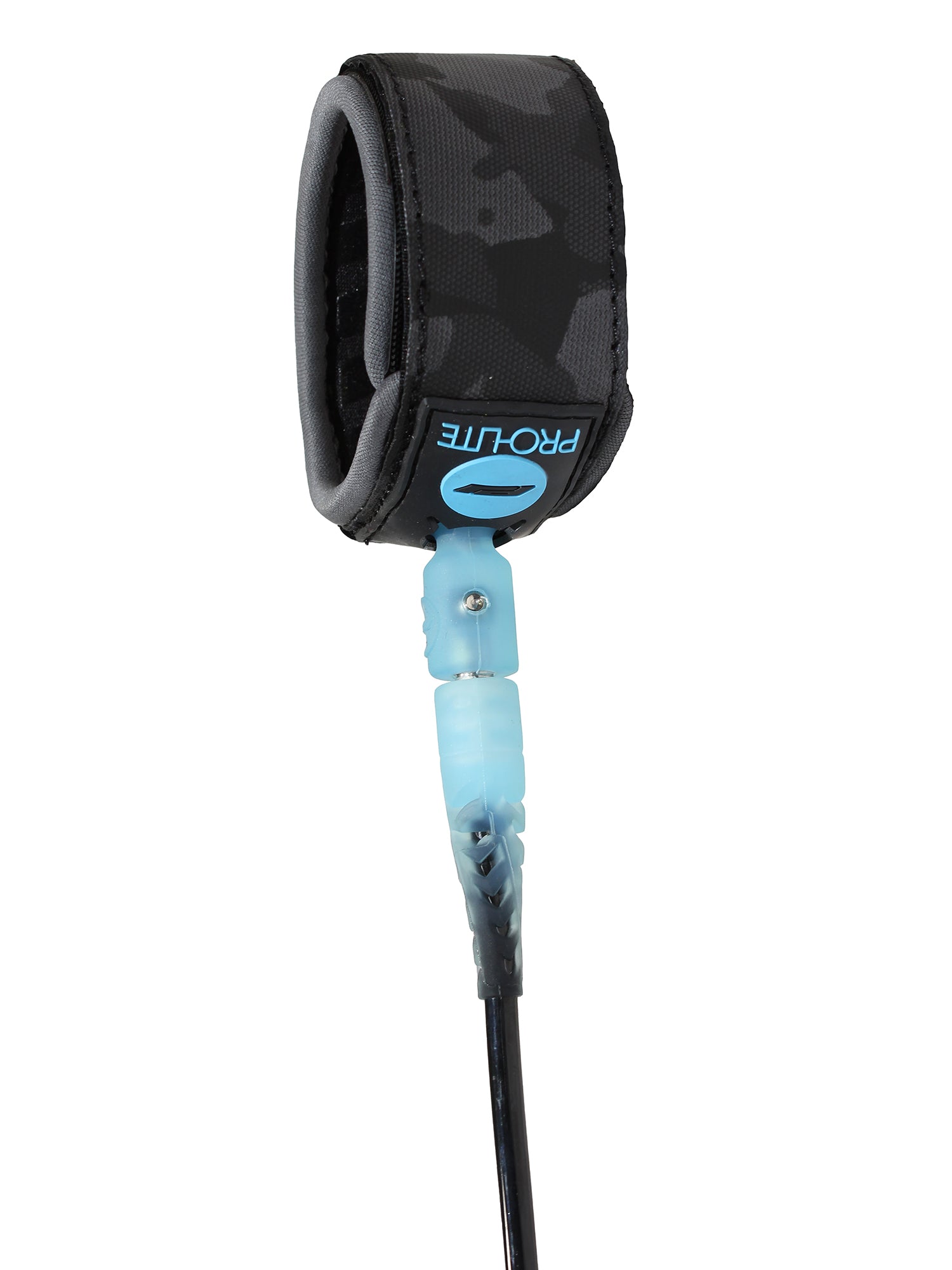 pro-lite 5'5 foot comp surfboard leash black