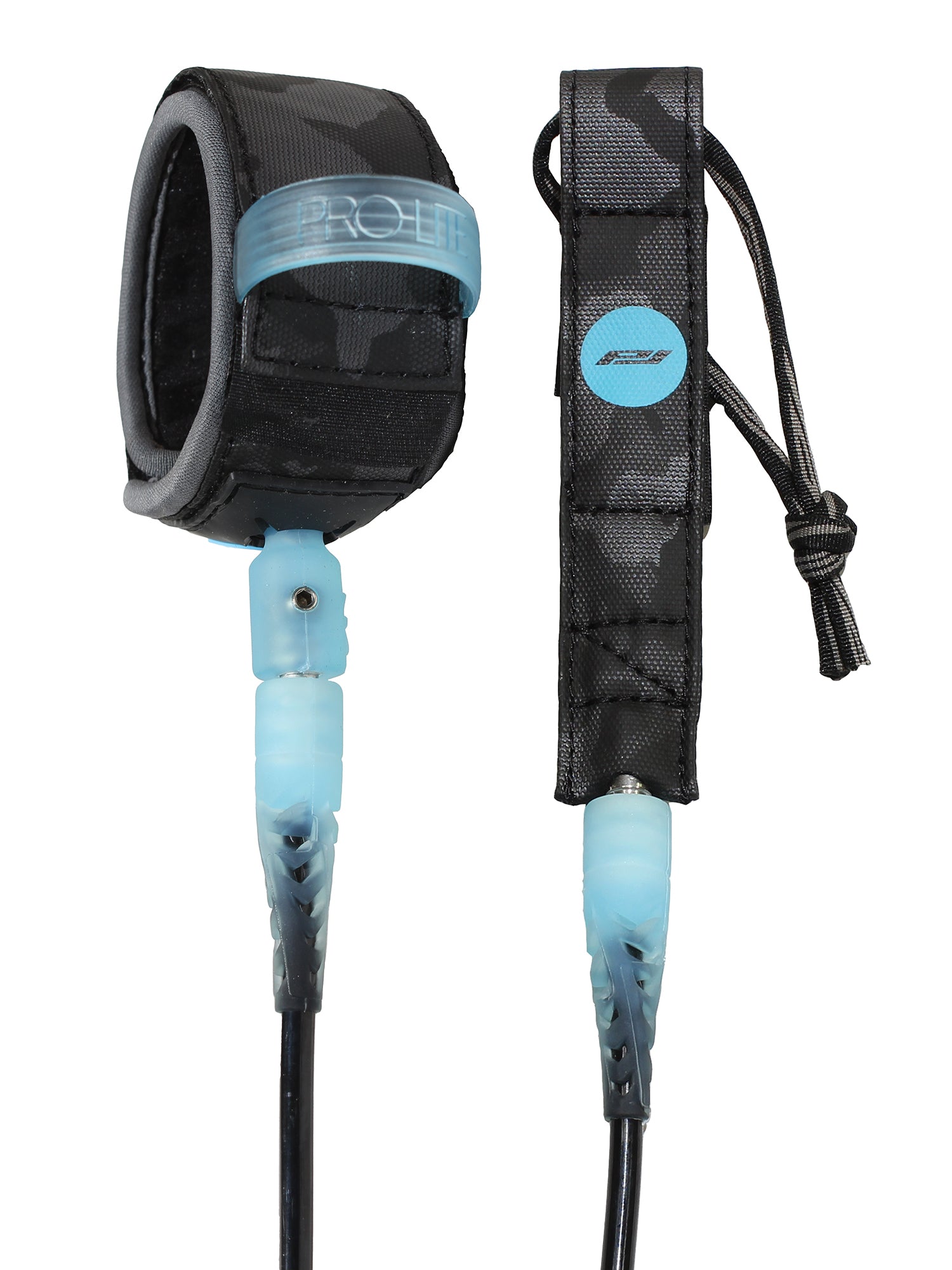 pro-lite 6'0 surfboard leash comp series black