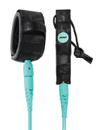 pro-lite 6'0 surfboard leash comp series teal