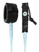pro-lite 6'0 surfboard leash comp series light blue