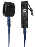 9'0 pro-lite surfboard leash-dark navy blue with black ankle cuff