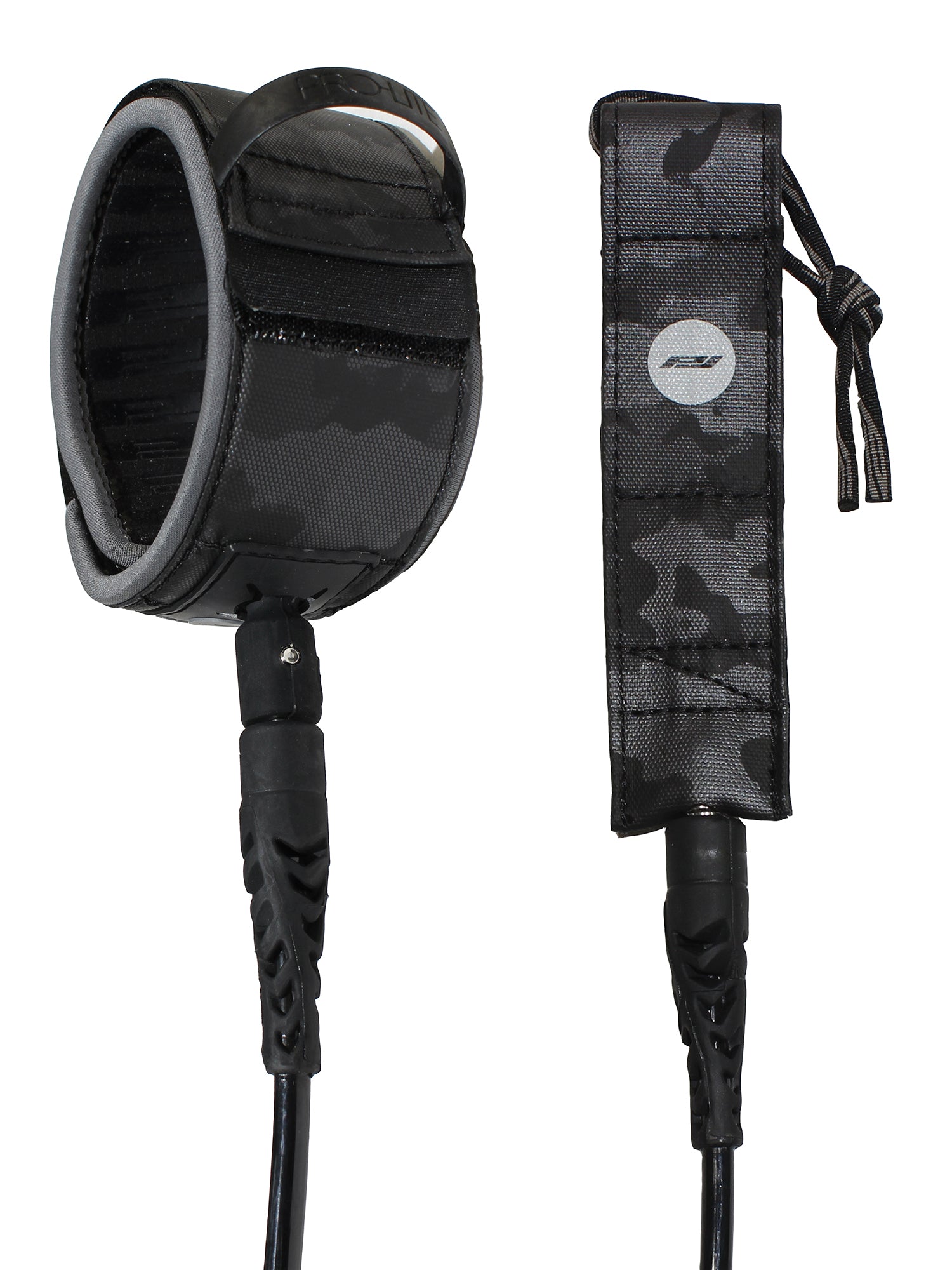 Pro-Lite surfboard longboard leash knee cuff black