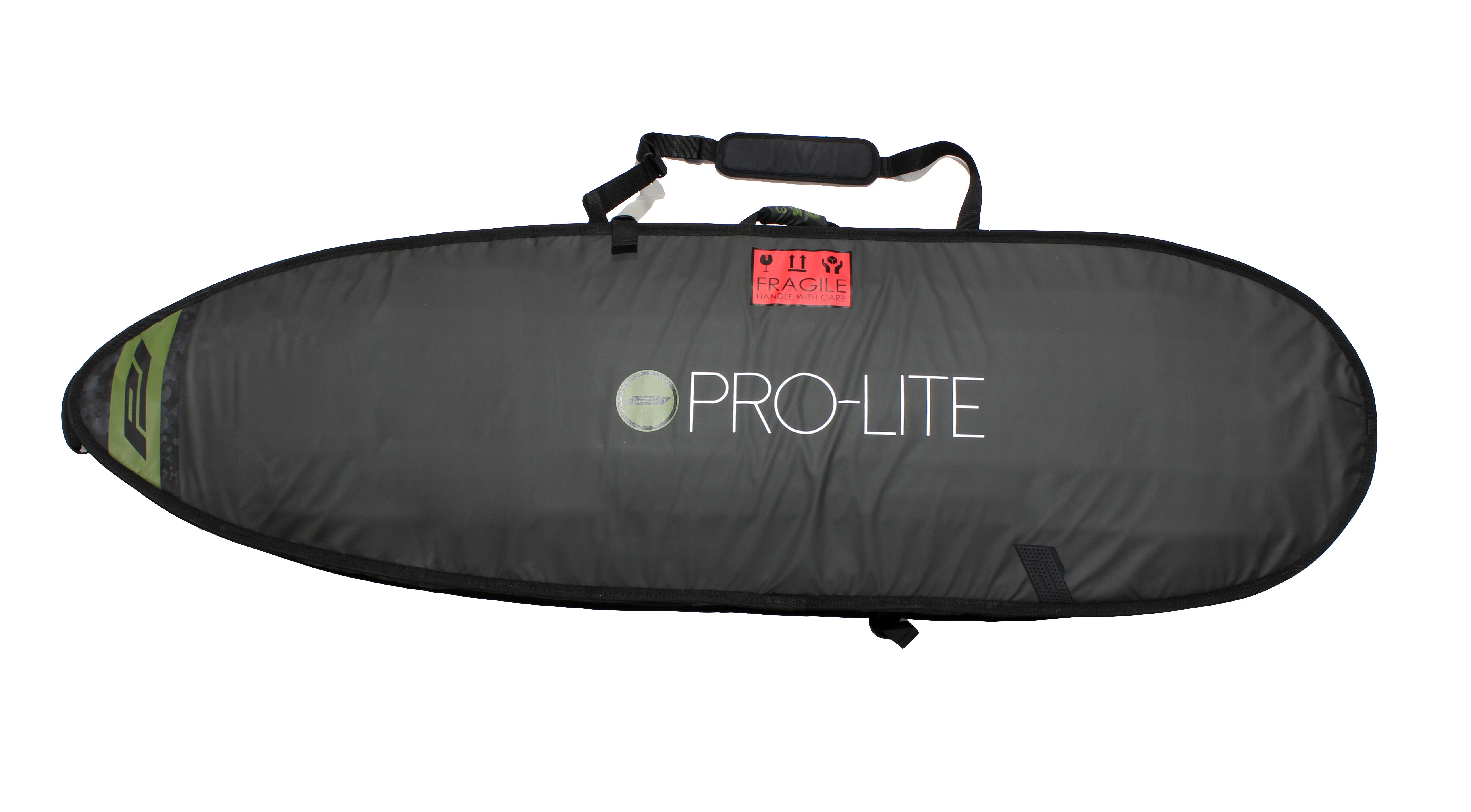 Pro-Lite Rhino shortboard Surfboard Travel Bag 1-2  boards.-bottom view.