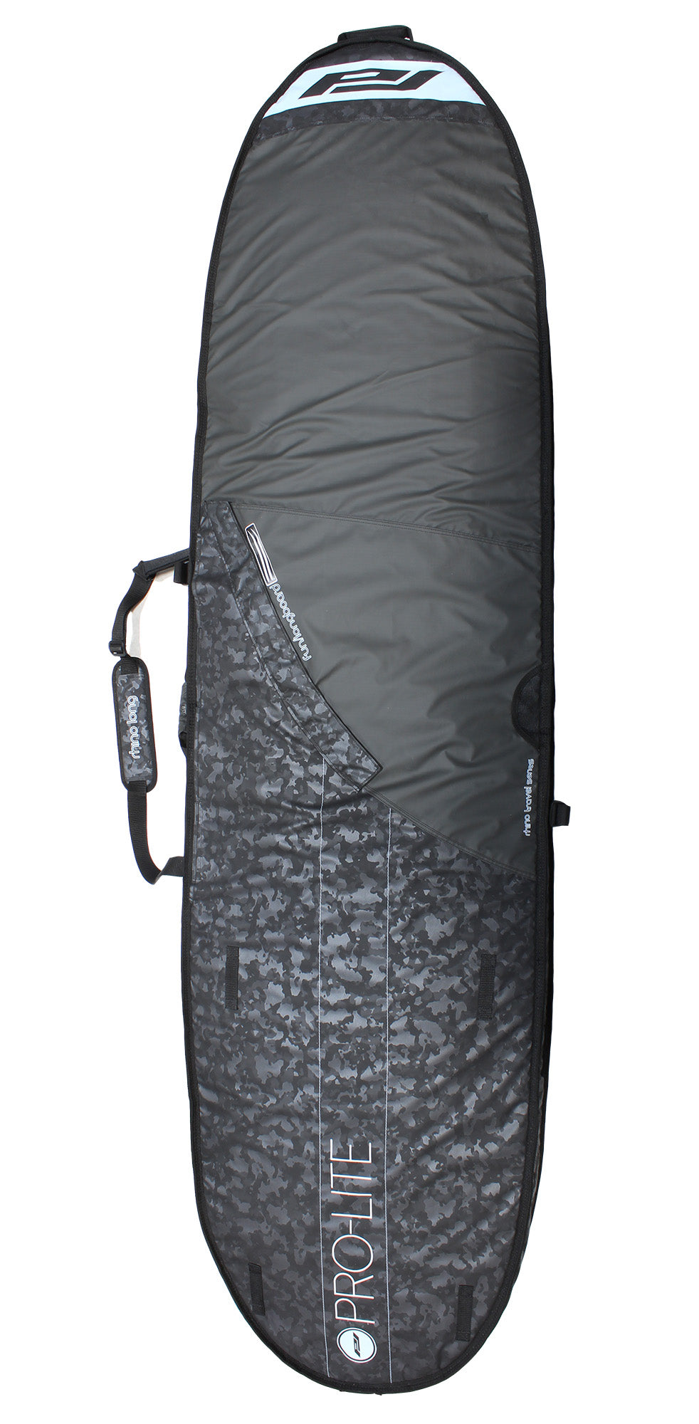 Pro-Lite Rhino Longboard Surfboard Travel Bag 1-2  boards.-top view