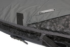 Close up of smuggler surf travel bag cross ventilation keep boards cool