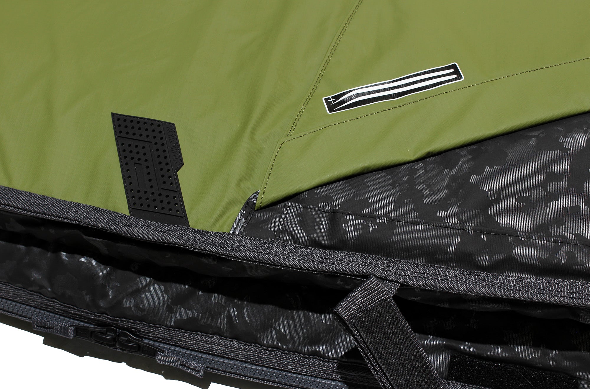 durable 600 denier double faced ripstop material and cross ventilation prolite smuggler bag