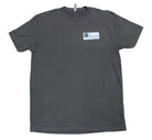 charcoal gray prolite t-shirt front.