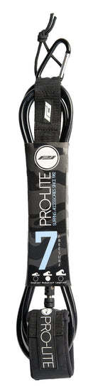 7'0 pro-lite surfboard leash-black