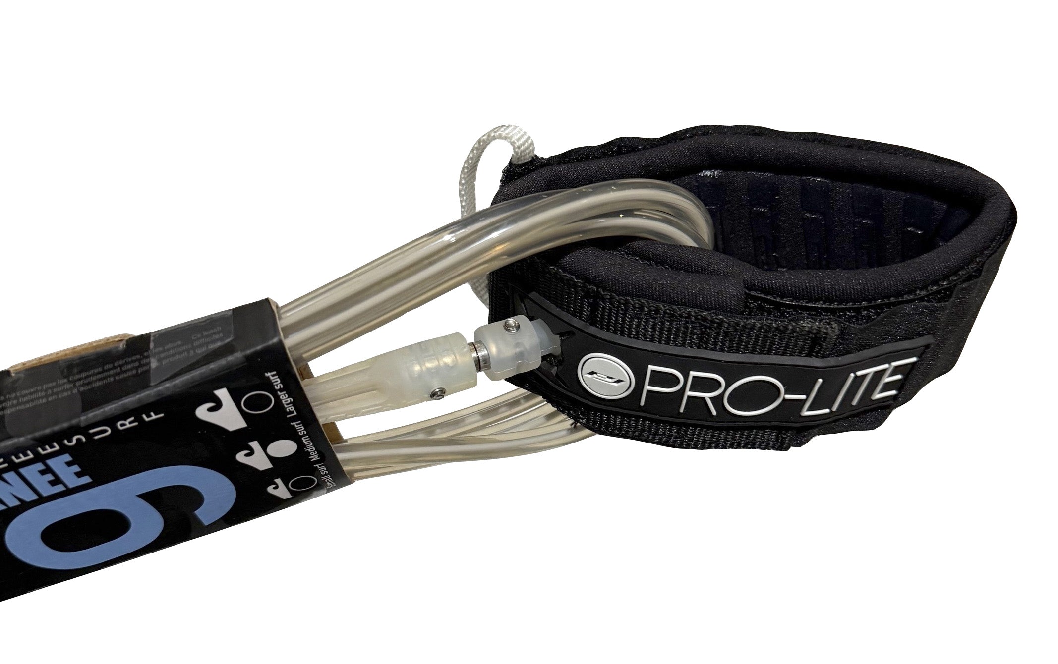 pro-lite longboard surf leash knee cuff