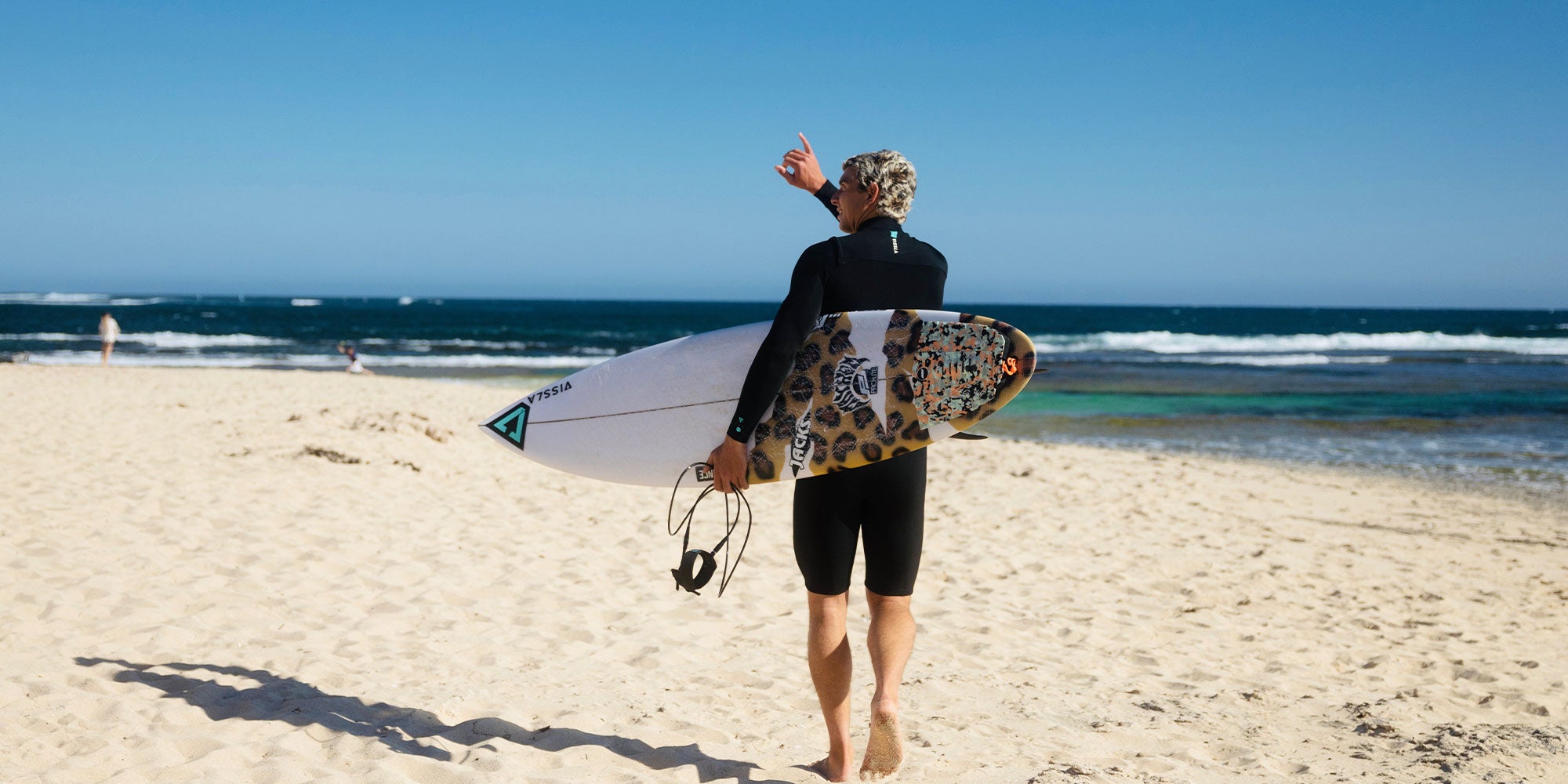 surfer with gear