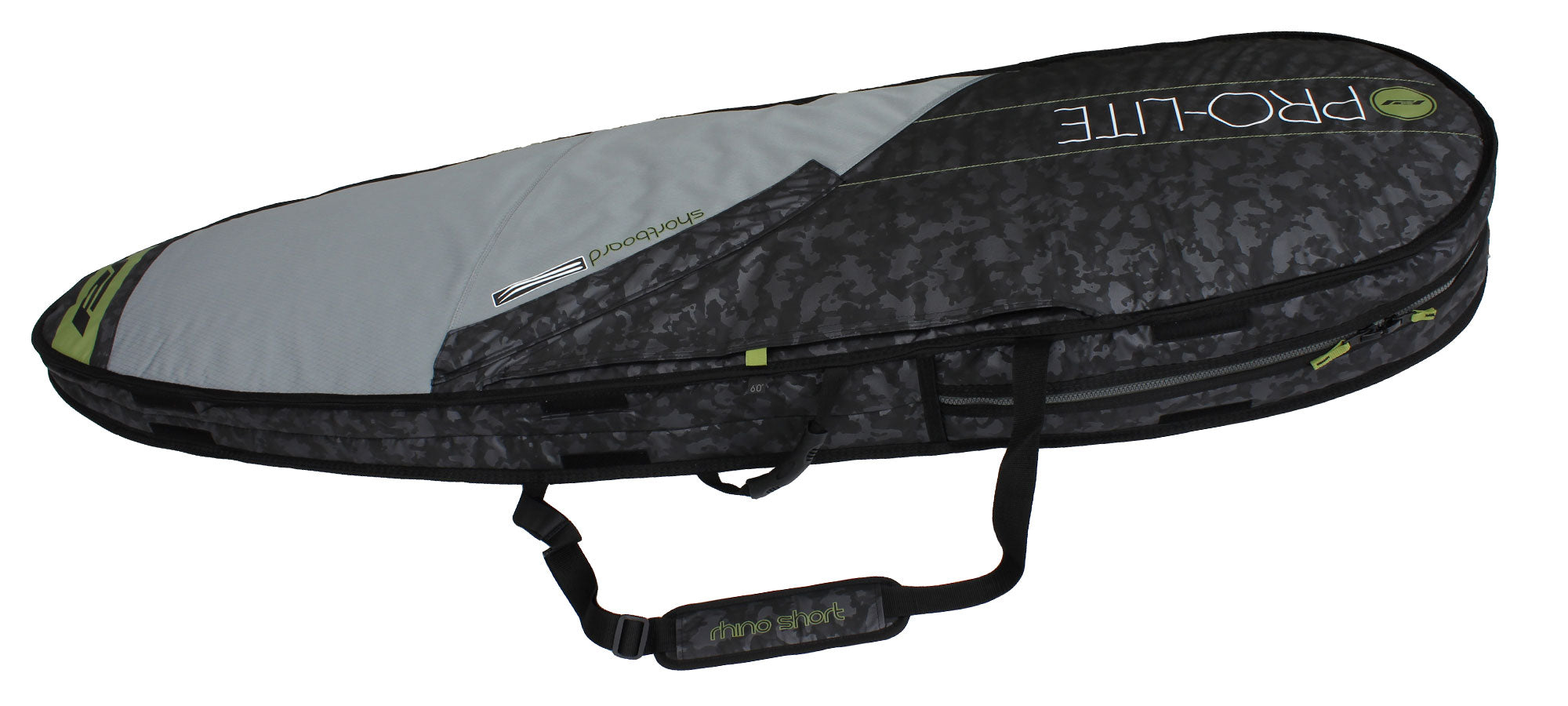 pro-lite rhino surfboard travel bag 1-2 shortboards