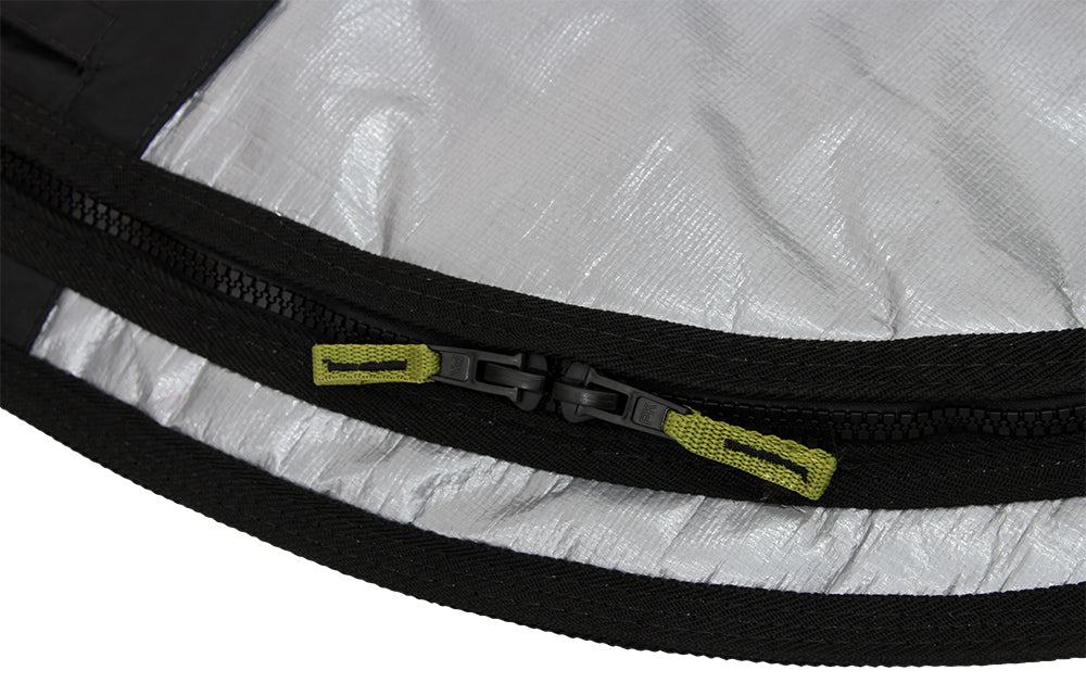 pro-lite resession surf day bag molded zippers