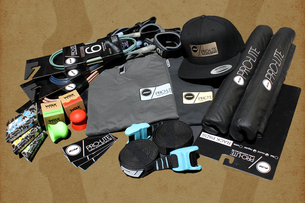 Pro-Lite surf accessories stocking stuffers.