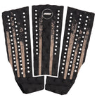 cam richards surfboard traction pad black and tan fade