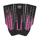 cam richards surfboard traction pad black and magenta fade