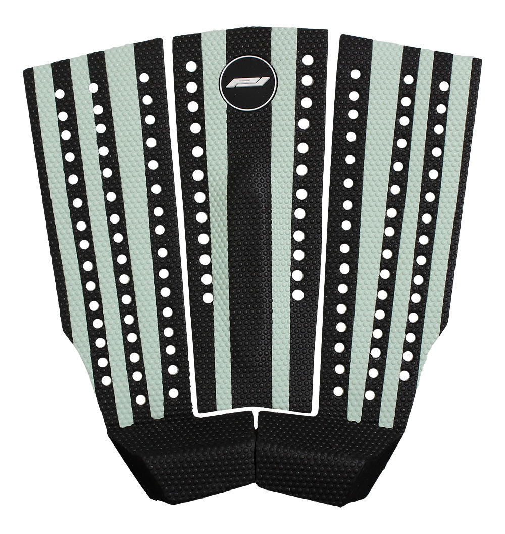 cam richards surfboard traction pad black/mint