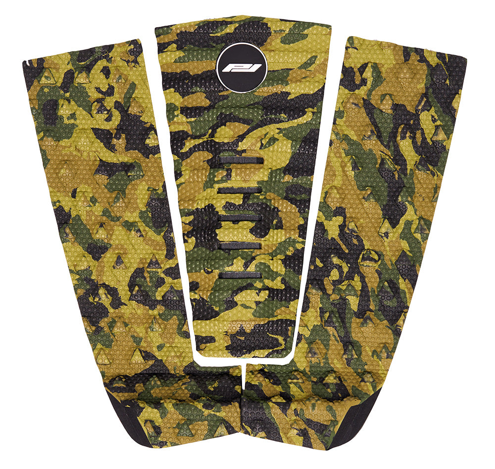 Cole Houshmand hammer 3 piece surfboard traction pad green camo