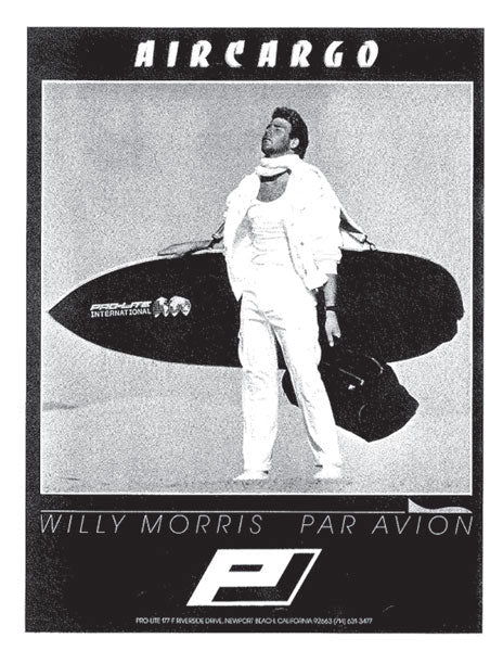 pro-lite willy morris ad