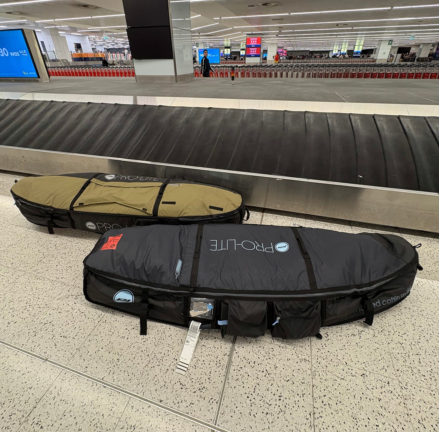 Wheeled Coffin Surfboard Travel Bag - Deep (5-7 Boards) – Pro-Lite