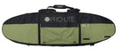 Pro-Lite finless coffin surfboard travel bag 3-4 boards-top view