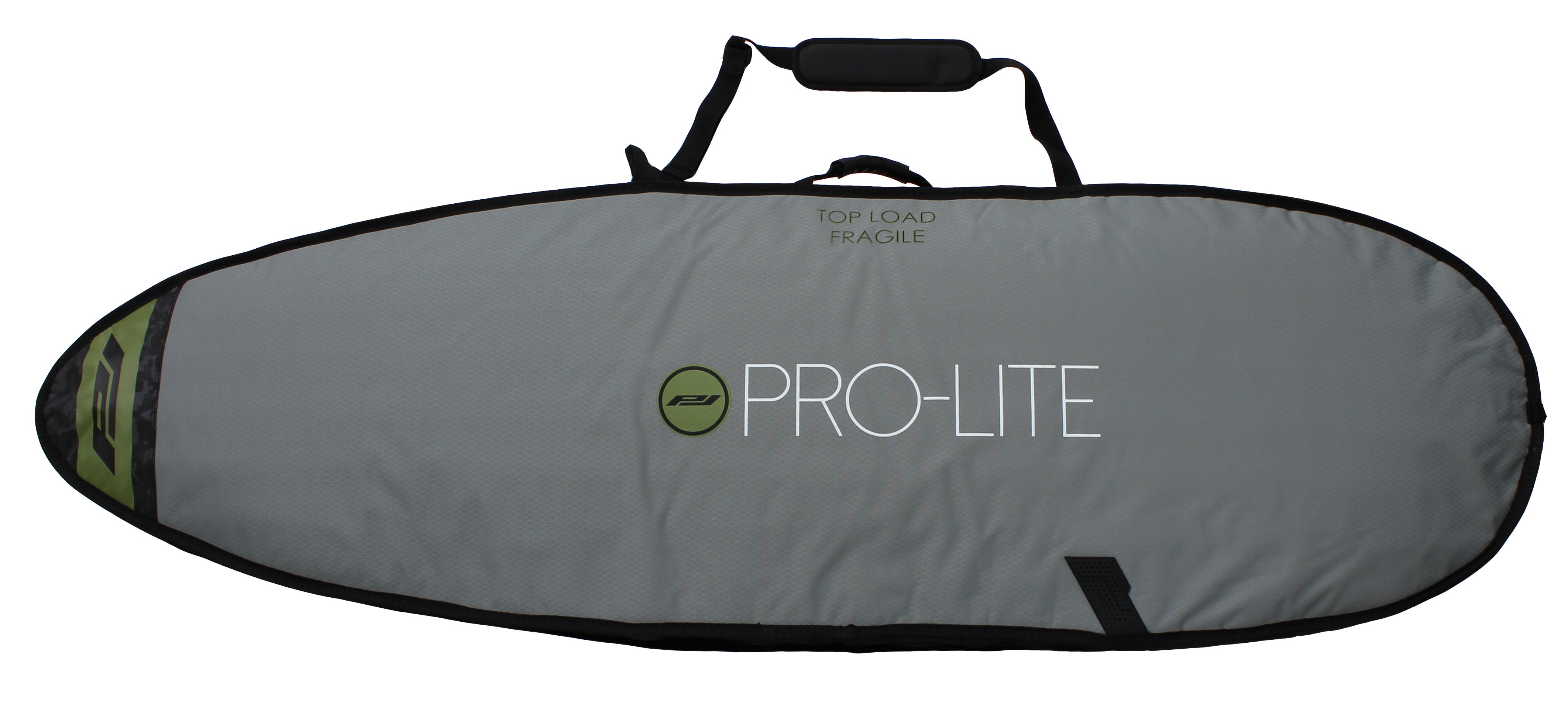 Pro-Lite Rhino shortboard Surfboard Travel Bag 1-2  boards.-bottom view.