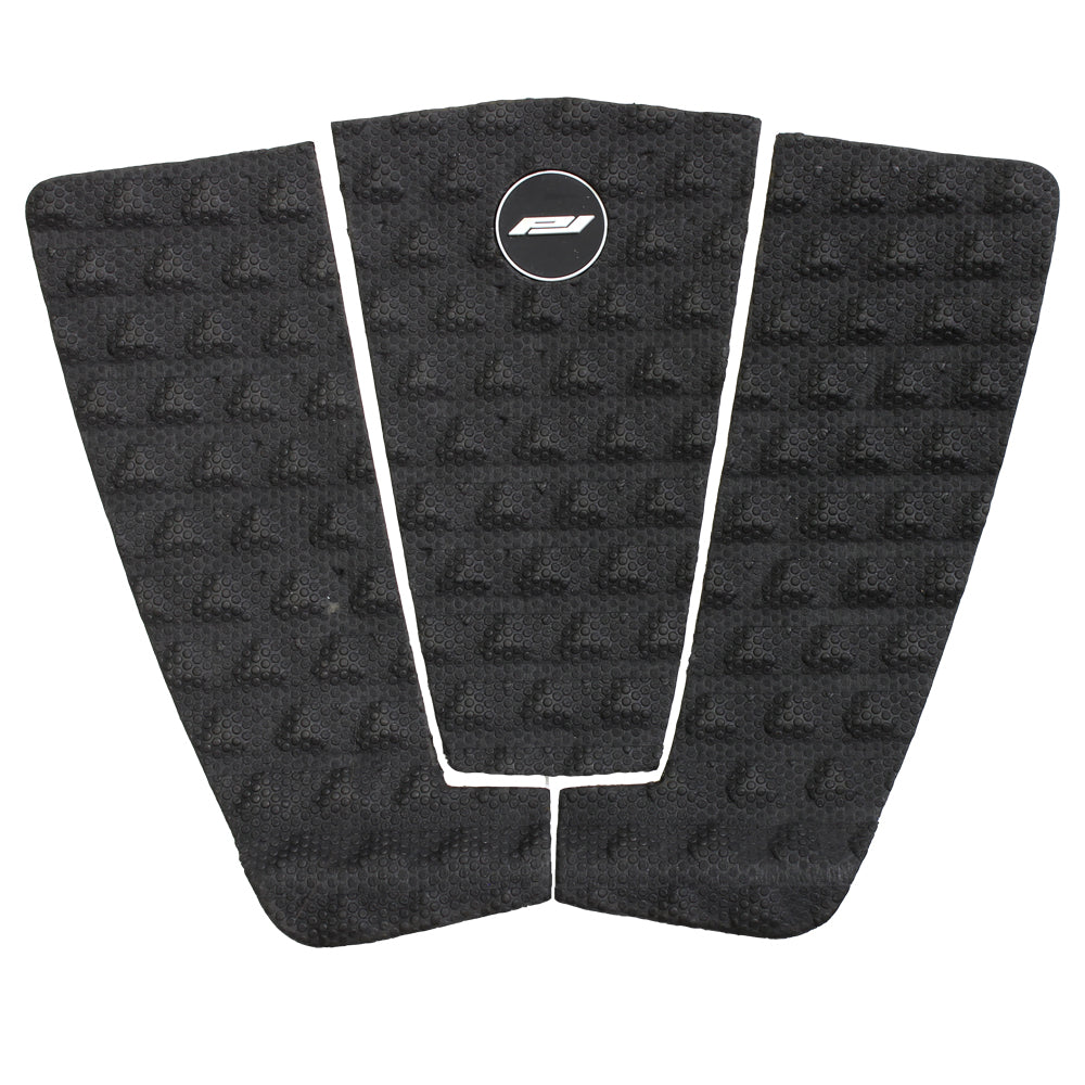 Wide ride surfboard traction pad-black